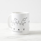 Mug du nom du peptide de pois (Devant gauche)