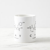 Mug du nom du peptide de pois (Centre)
