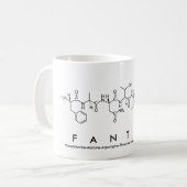 Mug du nom du peptide de quarantaine (Devant gauche)