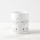 Mug du nom du peptide de Sietse (Centre)