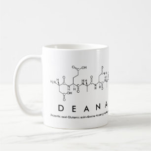 Mug du nom du peptide Deana