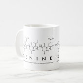 Mug du nom du peptide denine (Devant gauche)