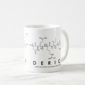 Mug du nom du peptide derick (Devant droit)