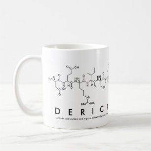 Mug du nom du peptide derick