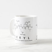 Mug du nom du peptide deryl (Devant gauche)
