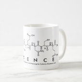 Mug du nom du peptide d'essence (Devant droit)