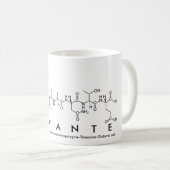 Mug du nom du peptide Devante (Devant droit)