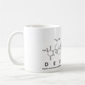 Mug du nom du peptide Devante (Gauche)