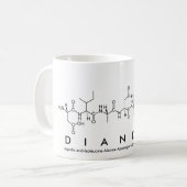 Mug du nom du peptide Diandra (Devant gauche)