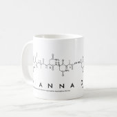 Mug du nom du peptide Dianna (Devant gauche)