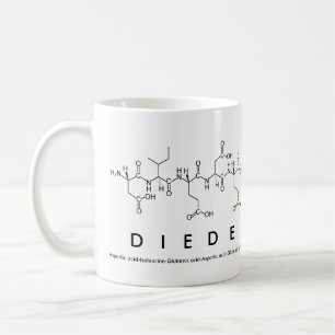 Mug du nom du peptide diede