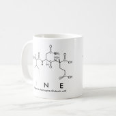 Mug du nom du peptide d'Ine (Devant gauche)