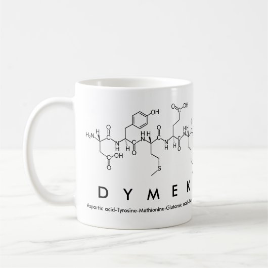 Mug du nom du peptide Dymek (Gauche)