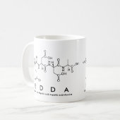 Mug du nom du peptide Edda (Devant gauche)
