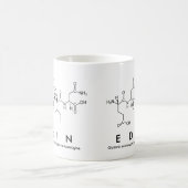 Mug du nom du peptide Edin (Centre)