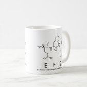 Mug du nom du peptide Efe (Devant droit)