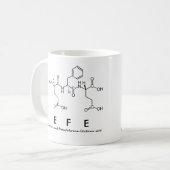 Mug du nom du peptide Efe (Devant gauche)