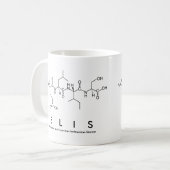 Mug du nom du peptide Elis (Devant gauche)