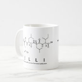 Mug du nom du peptide Elli (Devant gauche)
