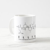 Mug du nom du peptide Elliana (Devant gauche)