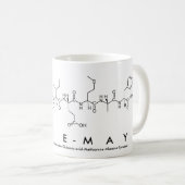 Mug du nom du peptide Ellie-May (Devant droit)