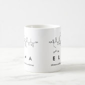 Mug du nom du peptide Elva (Centre)