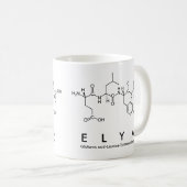 Mug du nom du peptide Elya (Devant droit)