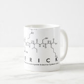 Mug du nom du peptide Emerick (Devant droit)
