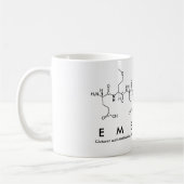 Mug du nom du peptide Emerick (Gauche)
