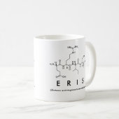 Mug du nom du peptide Eris (Devant droit)