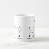 Mug du nom du peptide Erwin (Centre)