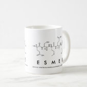 Mug du nom du peptide Esmee (Devant droit)