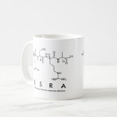 Mug du nom du peptide Esra (Devant gauche)