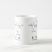 Mug du nom du peptide Esra (Centre)