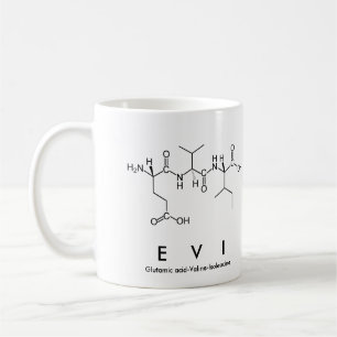 Mug du nom du peptide Evi