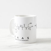 Mug du nom du peptide Faas (Devant gauche)