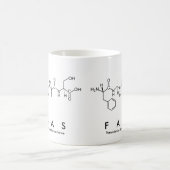 Mug du nom du peptide Faas (Centre)
