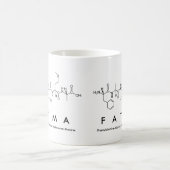 Mug du nom du peptide Fatma (Centre)