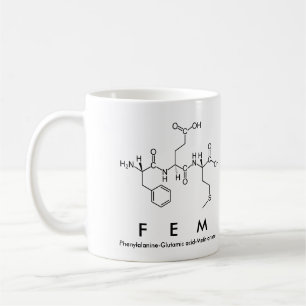 Mug du nom du peptide fem