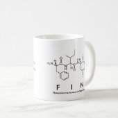 Mug du nom du peptide fin (Devant droit)