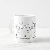 Mug du nom du peptide Finnegan (Devant gauche)