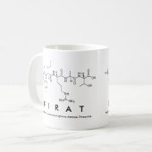 Mug du nom du peptide Firat (Devant gauche)