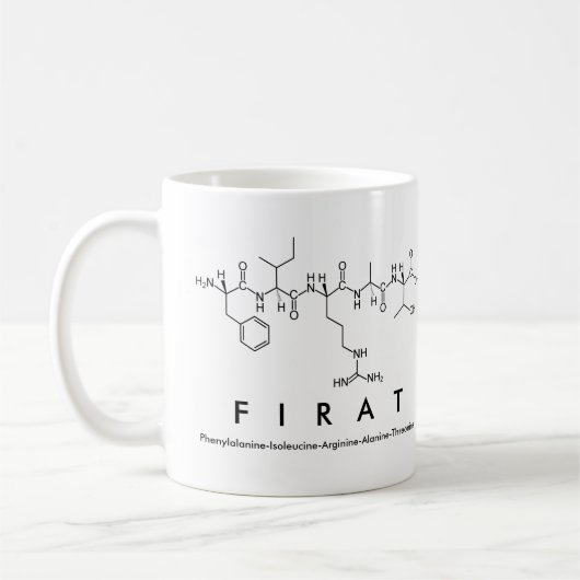 Mug du nom du peptide Firat (Gauche)