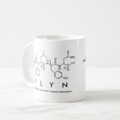Mug du nom du peptide Flyn (Devant gauche)