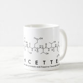 Mug du nom du peptide Francette (Devant droit)