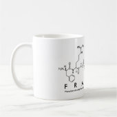 Mug du nom du peptide Francis (Gauche)