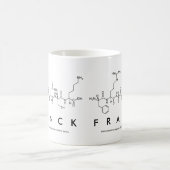 Mug du nom du peptide Franck (Centre)