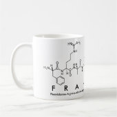 Mug du nom du peptide Francyne (Gauche)