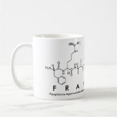 Mug du nom du peptide franine (Gauche)