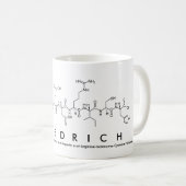Mug du nom du peptide Friedrich (Devant droit)